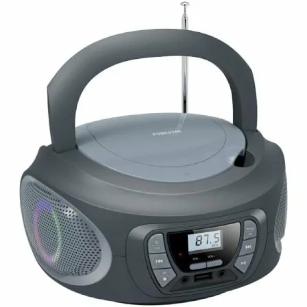 Radio CD Fonestar BOOM-ONE-G/ 13W/ con Cable/ a Pilas/ Gris - Imagen 3