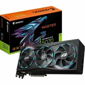 Tarjeta Gráfica Gigabyte AORUS GeForce RTX 5070 Master/ 12GB GDDR7
