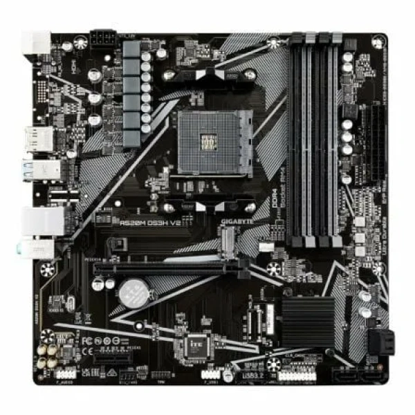 Placa Base Gigabyte A520M DS3H V2 Socket AM4/ Micro ATX - Imagen 2