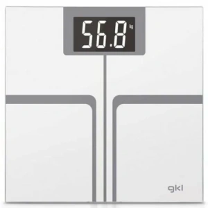 Báscula de Baño GKL Fitmax White/ Hasta 200kg