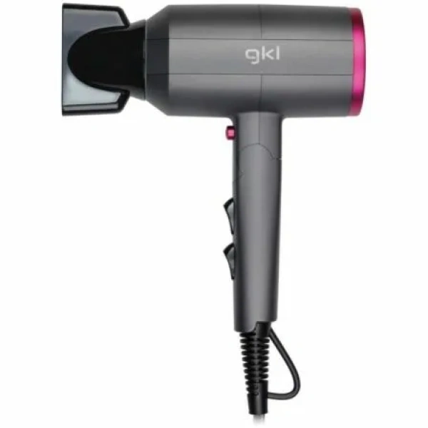 Secador GKL TOPAZ S2100/ 2200W/ Iónico/ Rosa y Gris - Imagen 3