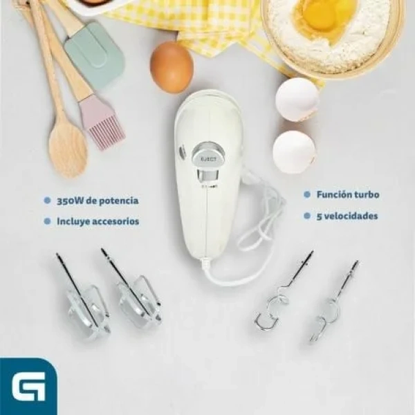 Batidora Amasadora Grunkel AM-350TURB05BOWL/ 350W - Imagen 3