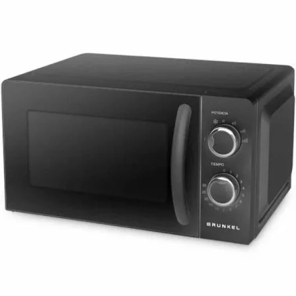 Microondas Grunkel MW-20NG/ 700W/ Capacidad 20L/ Negro - Imagen 2