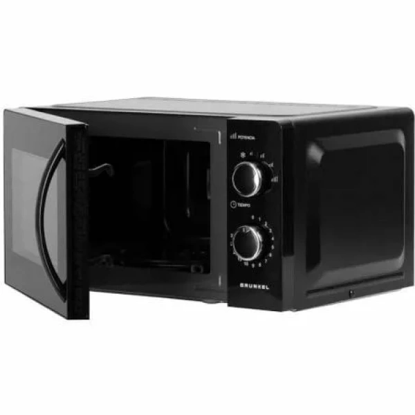 Microondas Grunkel MW-20NG/ 700W/ Capacidad 20L/ Negro - Imagen 3