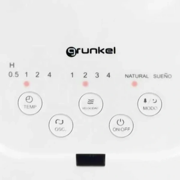Ventilador de Pie Grunkel FAN-14SILENCE/ 24W/ 5 Aspas 35cm/ 4 Velocidades - Imagen 3