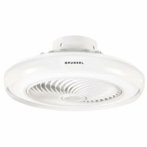 Ventilador de Techo Grunkel SKYWIND-20B/ 7W/ 5 Aspas 50cm/ 6 Velocidades