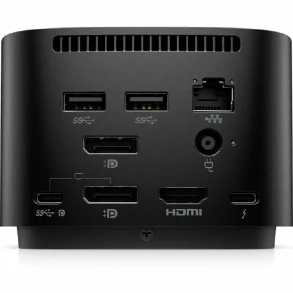 Docking USB Tipo-C HP Thunderbolt G4 280 W con cable combo/ 4xUSB/ 1xHDMI/ 1xRJ45/ 2xDisplayPort/ 1xJack/ 3xUSB Tipo-C PD/ 1xAC/ Negro - Imagen 3