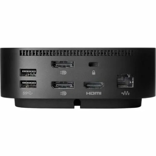 Docking USB Tipo-C HP G2/ 4xUSB/ 1xHDMI/ 1xRJ45/ 2xDisplayPort/ 1xJack/ 1xUSB Tipo-C PD/ Negro - Imagen 3