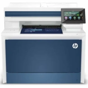 Multifunción Láser Color HP LaserJet Pro 4302fdw/ WiFi/ Fax/ Dúplex/ ADF/ Blanca y Azul