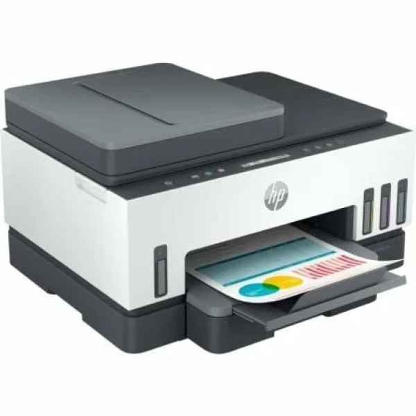 Multifunción Recargable HP Smart Tank 7305/ WiFi/ Dúplex/ ADF/ Blanca - Imagen 3