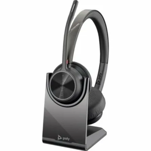 Auriculares Inalámbricos Poly Voyager 4320 UC + Adaptador BT700 + Base de Carga/ con Micrófono/ Bluetooth/ Negros - Imagen 3