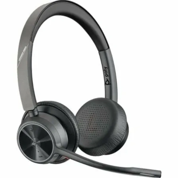 Auriculares Inalámbricos Poly Voyager 4320 para Microsoft Teams + Adaptador BT700/ con Micrófono/ Bluetooth/ Negros - Imagen 3