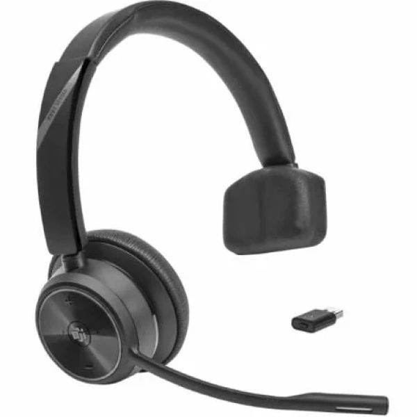 Auricular Inalámbrico Poly Savi 7310 M UC para Microsoft Teams/ con Micrófono/ Bluetooth/ Negro - Imagen 2