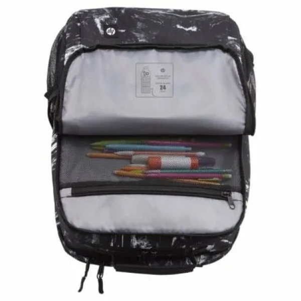Mochila HP Campus XL 7J592AA para Portátiles hasta 16"/ Negra y Blanca - Imagen 2
