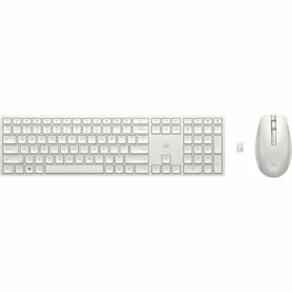 Teclado y Ratón Inalámbricos HP 650/ Blanco - Imagen 2