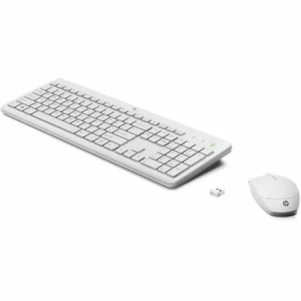Teclado y Ratón Inalámbricos HP 230/ Blancos - Imagen 2