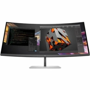 Monitor Profesional Ultraparonámico Curvo HP Pro serie 7 37.5"/ WQHD+/ Multimedia/ Regulable en Altura/ Plata