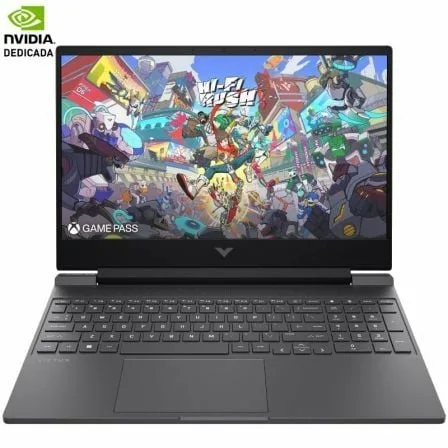 Portátil Gaming HP Victus 15-FA2707NS Intel Core i5-13420H/ 16GB/ 512GB SSD/ GeForce RTX 4050/ 15.6"/ Sin Sistema Operativo