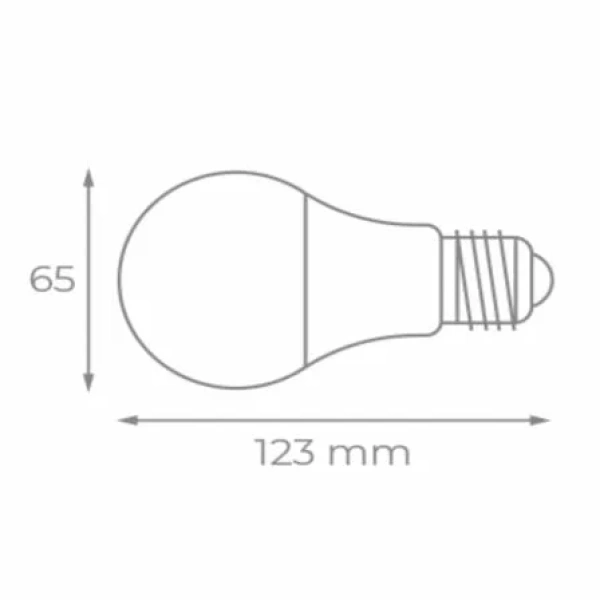 Bombilla Led Iglux XST-1227-F V2/ Casquillo E27/ 12W/ 1100 Lúmenes/ 5500K - Imagen 2