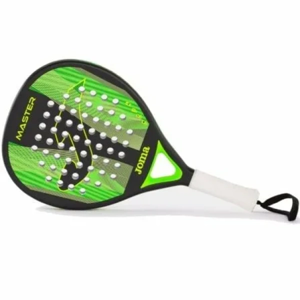 Pala de Pádel Joma Master/ Negra y Verde Flúor - Imagen 2