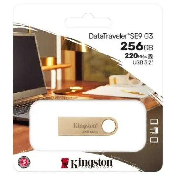 Pendrive 256GB Kingston DataTraveler SE9 G3 USB 3.2 - Imagen 2