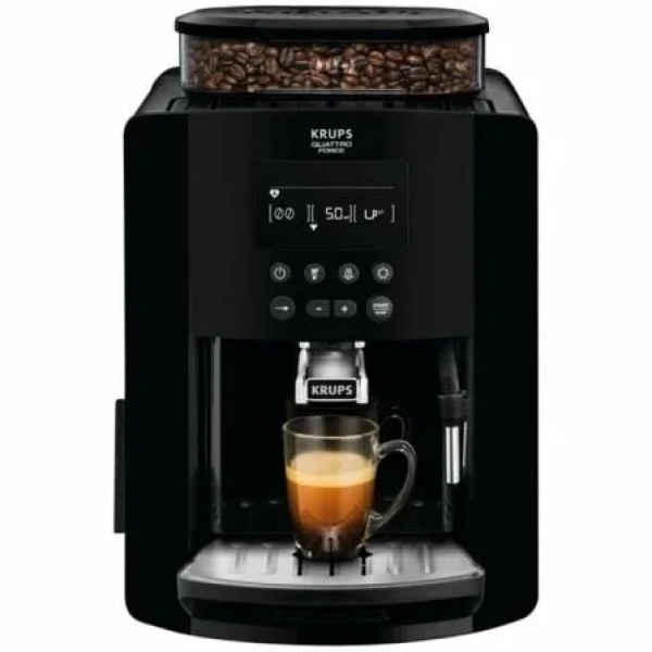 Cafetera Expreso Krups Arabica Display/ 1450W/ 15 Bares/ Negra - Imagen 3