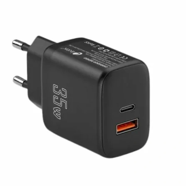 Cargador de Pared Leotec LECSPH35W2/ 1xUSB Tipo-C/ 1xUSB/ 35W - Imagen 3