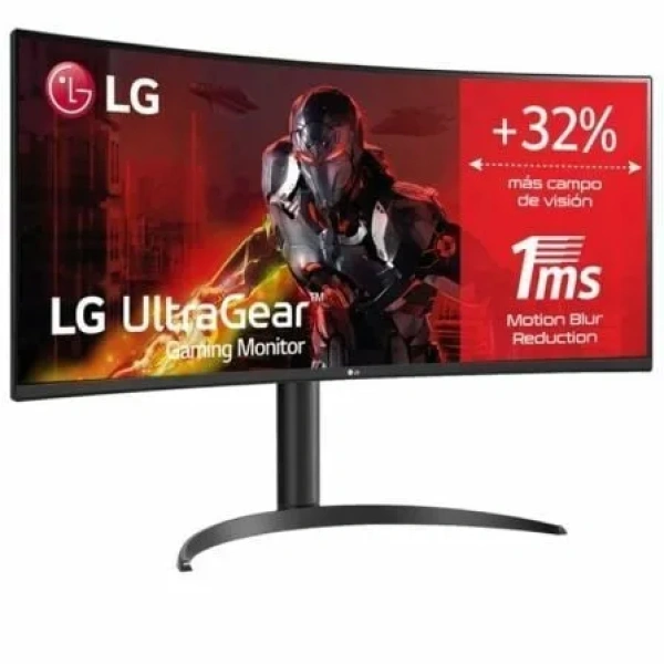 Monitor Gaming Ultrapanorámico Curvo LG UltraGear 34WP65CP-B 34"/ WQHD/ 1ms/ 160Hz/ VA/ Multimedia/ Negro - Imagen 2