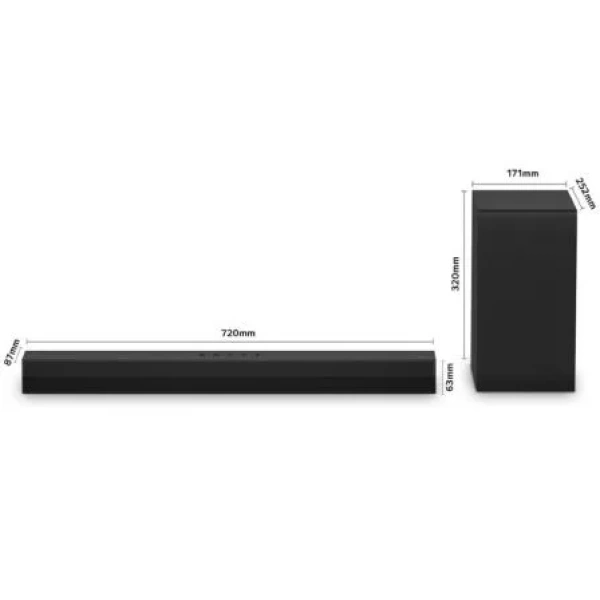 Barra de Sonido con Bluetooth LG S40T/ 300W/ 2.1 - Imagen 2