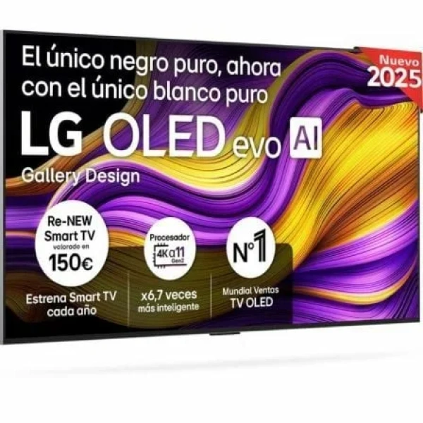 Televisor LG OLED Evo OLED55G54LW 55"/ Ultra HD 4K/ Smart TV/ WiFi - Imagen 2