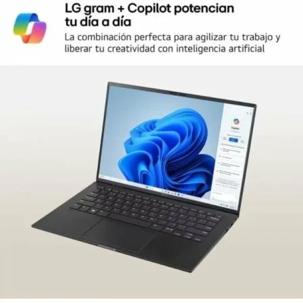 Portátil LG Gram 14Z90S-V.AP75B Intel Core Ultra 7-155H/ 16GB/ 512GB SSD/ 14"/ Win11 Pro - Imagen 2