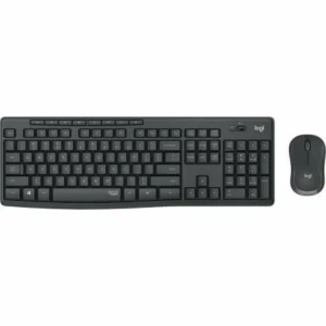 Teclado y Ratón Inalámbricos Logitech Silent Touch MK295/ Grafito