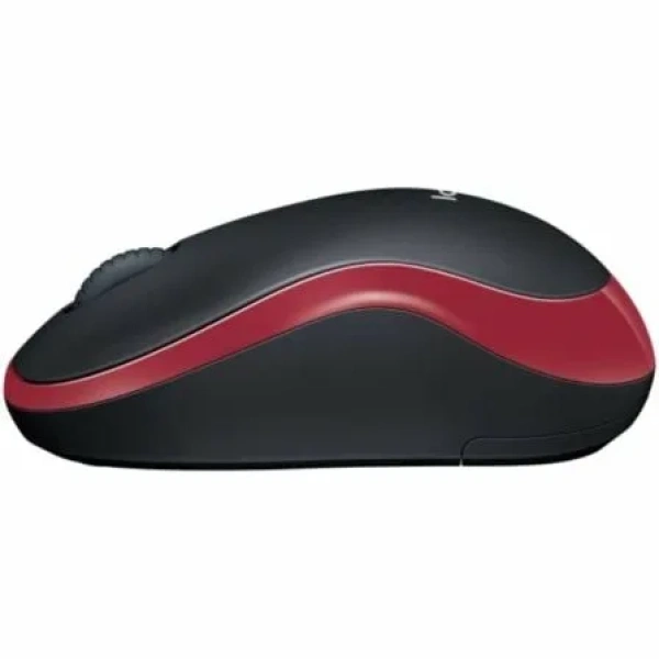 Ratón Inalámbrico Logitech M185/ Hasta 1000 DPI/ Rojo - Imagen 3