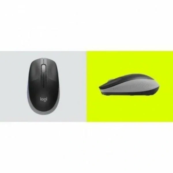 Ratón Inalámbrico Logitech M190/ Hasta 1000 DPI/ Gris Medio - Imagen 3