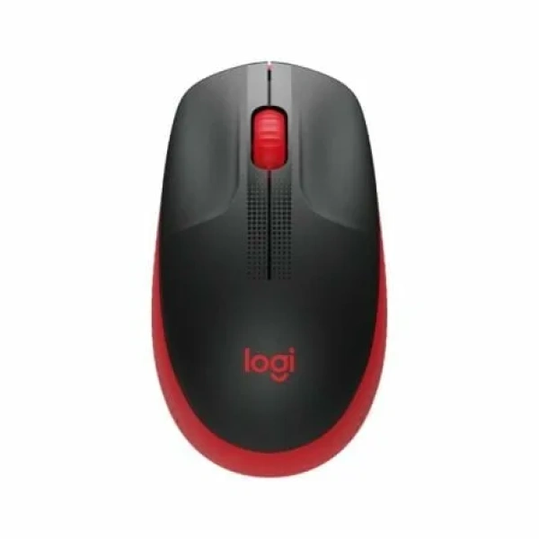 Ratón Inalámbrico Logitech M190/ Hasta 1000 DPI/ Rojo - Imagen 2