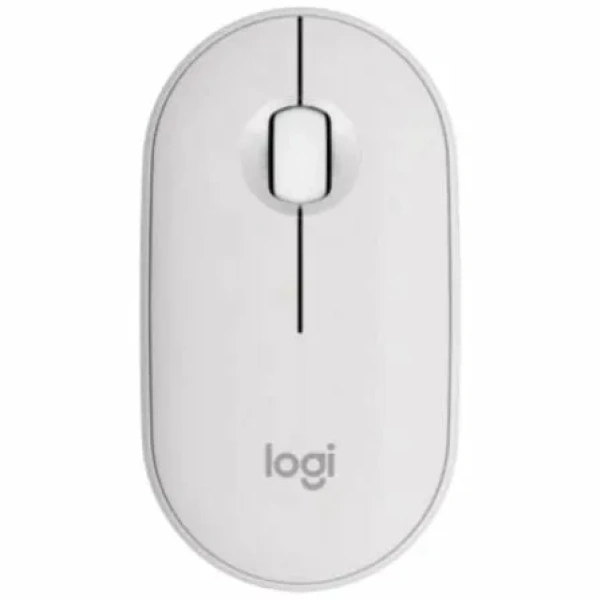 Ratón Inalámbrico Logitech Pebble 2 M350S/ Hasta 1000 DPI/ Blanco