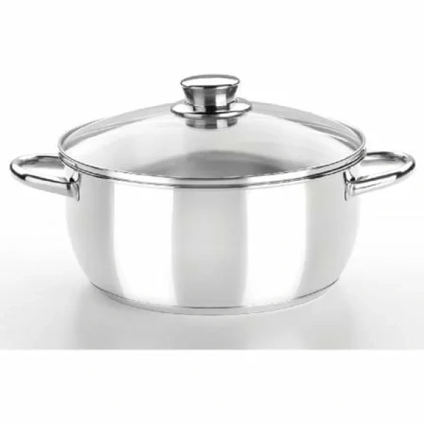 Pack Batería de Cocina Monix Optima2 MA50001/ Cazo Ø16cm/ Ollas Ø20 - 24cm/ Cacerolas Ø20 - 24cm/ Acero Inoxidable/ Apta para Inducción - Imagen 2