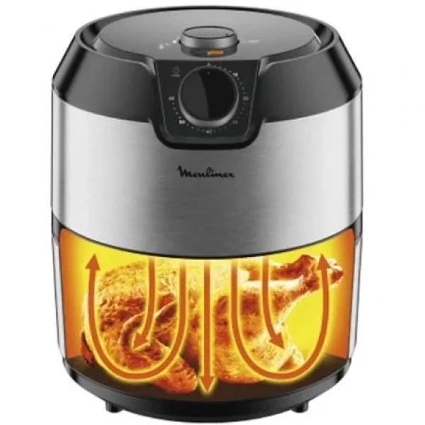 Freidora por Aire Airfryer / Sin Aceite Moulinex Easy Fry Clásica EZ201D10/ 1400W/ Capacidad 4.2L - Imagen 3