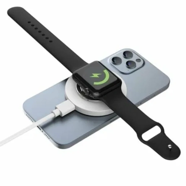 Cargador Inalámbrico Muvit MCWIR0013/ 1xUSB Tipo-C + Cable USB Tipo-C/ 15W - Imagen 2