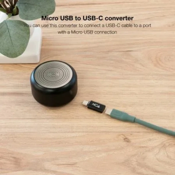 Adaptador Nanocable 10.02.0014/ MicroUSB Macho - USB Tipo-C Hembra - Imagen 3