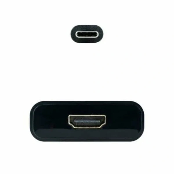 Conversor Nanocable 10.16.4102-BK/ USB Tipo-C Macho - HDMI Hembra/ 15cm/ Negro - Imagen 3