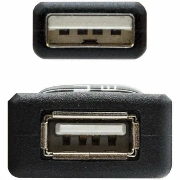 Cable Alargador USB 2.0 Nanocable 10.01.0213/ USB Macho - USB Hembra/ 15m/ Negro - Imagen 3