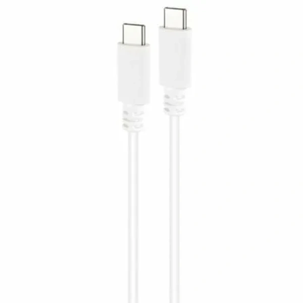 Cable USB 2.0 Tipo-C Nanocable 10.01.2301-W/ USB Tipo-C Macho - USB Tipo-C Macho/ 480Mbps/ 1m/ Blanco - Imagen 2