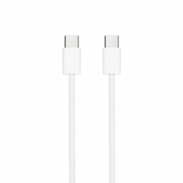 Cable USB 2.0 Tipo-C Nanocable 10.01.6002-CO/ USB Tipo-C Macho - USB Tipo-C Macho/ Hasta 60W/ 480Mbps/ 2m/ Blanco