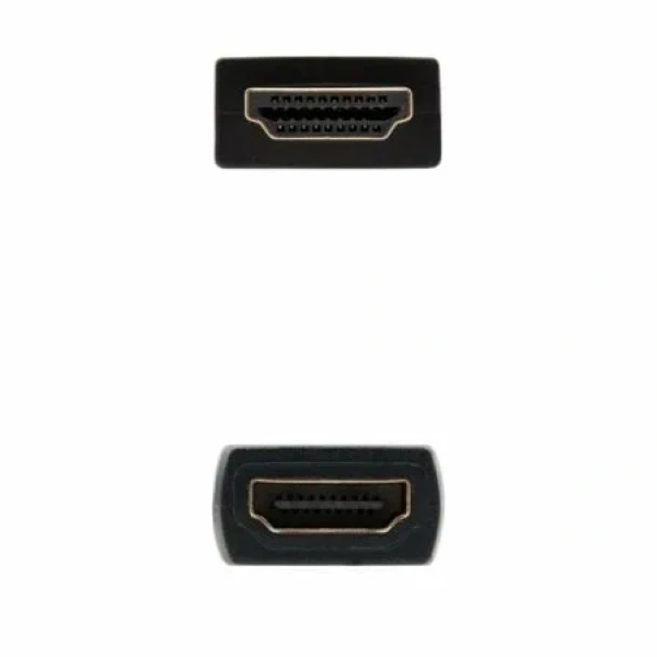 Cable Alargador HDMI Nanocable 10.15.1013/ HDMI Macho - HDMI Hembra/ 3m/ Negro - Imagen 3