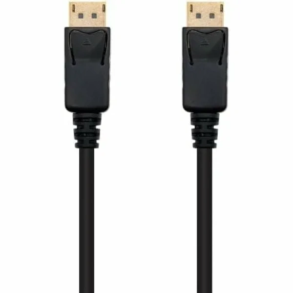 Cable DisplayPort 1.2 4K Nanocable 10.15.2302/ DisplayPort Macho - DisplayPort Macho/ 2m/ Negro - Imagen 2
