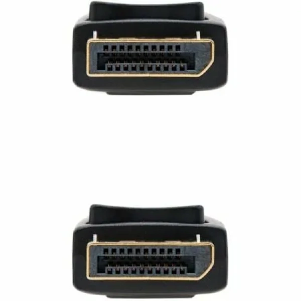 Cable DisplayPort 1.2 4K Nanocable 10.15.2302/ DisplayPort Macho - DisplayPort Macho/ 2m/ Negro - Imagen 3