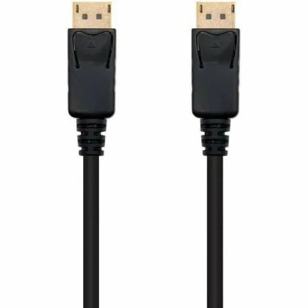 Cable Displayport 1.2 4K Nanocable 10.15.2305/ Displayport Macho - Displayport Macho/ 5m/ Negro - Imagen 2