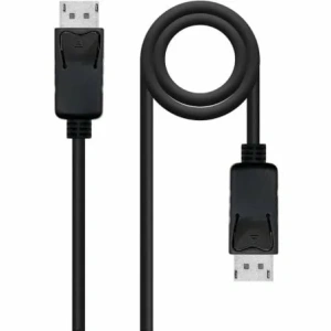 Cable DisplayPort Nanocable 10.15.2703/ DisplayPort Macho - DisplayPort Macho/ 3m/ Negro