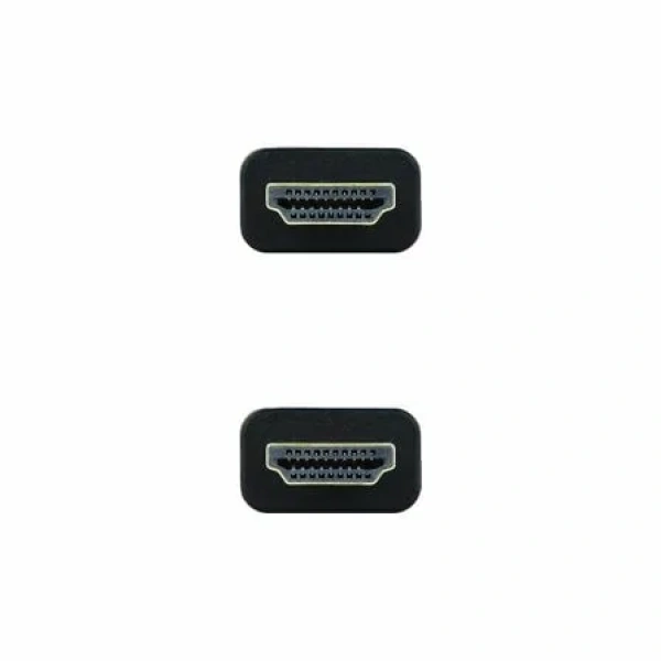 Cable HDMI 2.0 4K Nanocable 10.15.3725/ HDMI Macho - HDMI Macho/ 25m/ Negro - Imagen 3